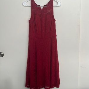 Red Lace Dress Never Been Worn